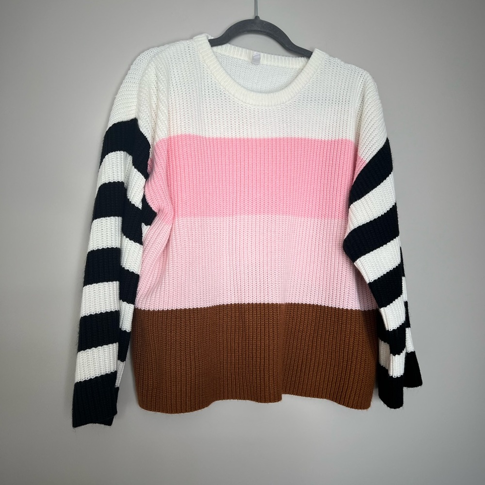 Wishlist Striped Sweater - like new